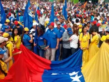 Marcha opositora na Venezuela 