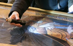 Detalhe do ícone Salus Populi Romani