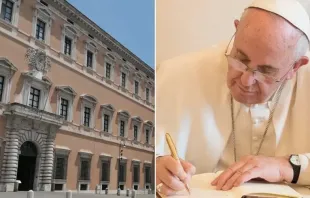 Escritórios da diocese de Roma - Papa Francisco