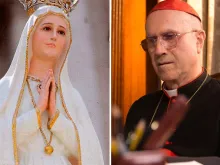 Nossa Senhora de Fátima e o Cardeal Tarcisio Bertone 