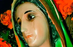 Imagem da Virgem de Guadalupe 