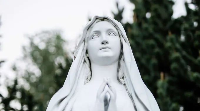 VirgenMariaEstatua_Unsplash_070719.jpg ?? 