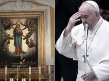 Virgem de Ta' Pinu. Papa Francisco