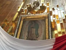 Imagem original da Virgem de Guadalupe.