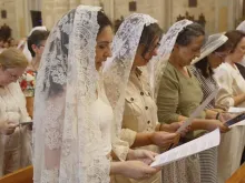 Em 2017, 70 virgens consagradas de toda a Espanha celebraram em Valência a renovação de seu propósito.