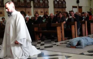 Pe. Cristian Moya e Irmã Monica