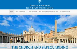 O novo site da  Pontifícia Comissão para a Tutela dos Menores