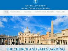 O novo site da  Pontifícia Comissão para a Tutela dos Menores
