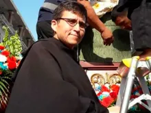 Padre Wilson Malavé Parrales. Crédito: Facebook Paróquia San Agustín Guayaquil - Padre Agustinos