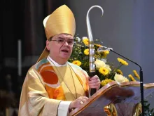 Bispo Bertram Meier celebra missa em 31 de janeiro de 2021