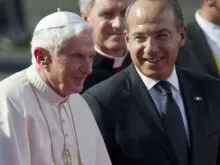 Bento XVI e Felipe Calderón