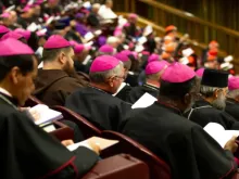 Abertura da 15ª assembleia geral ordinária do sínodo dos bispos no Vaticano em 2018.
