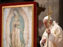Papa Francisco na Solenidade de Nossa Senhora de Guadalupe.