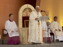 O Papa Francisco na Missa no Parque Rizal da Manila em Filipinas. Captura Youtube