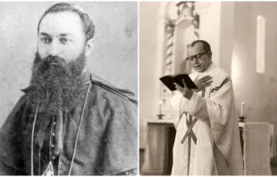 Dom Vital e dom Helder Camara. Foto: Arquivo pessoal frei Jociel Gomes.