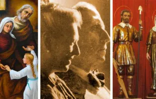 Santa Ana e São Joaquim, os Beatos Maria e Luigi Beltrame, São Isidro Lavrador e Santa Maria da Cabeça