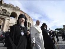Papa Francisco e patriarcas ortodoxos no Encontro de Oração pela Paz