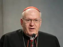 O cardeal Péter Erdő no Vaticano em 2015.