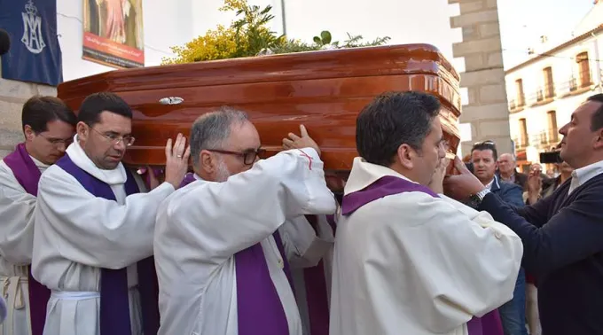 funeralCesarFernandez-SalesianosEspana-26022019.jpg ?? 