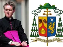 Dom Georg Gaenswein e seu escudo episcopal