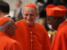 Cardeal Matteo Zuppi no consistório de 27 de agosto de 2022 no Vaticano. - Foto: Franco Origlia