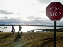 Crianças inuit em Iqaluit