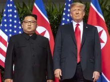 Kim Jong-un e Donald Trump. Crédito: Dan Scavino Jr
