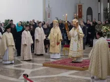 Divina liturgia celebrada em 25 de dezembro por sua beatitude Sviatoslav Shevchuk