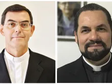 Padre Luiz Carlos Dias e Padre José Albuquerque de Araújo. Fotos: Arquidiocese de São Paulo e Arquidiocese de Manaus