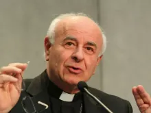 Arcebispo Vincenzo Paglia, presidente da Pontifícia Academia para a Vida