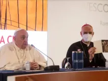 Papa Francisco fala com os bispos italianos, Nov. 22, 2021.