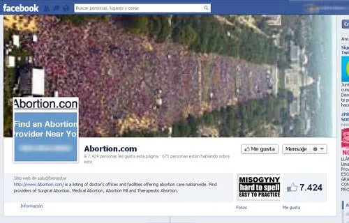 Facebook é denunciado por permitir campanha de aborto dirigida a jovens britânicas