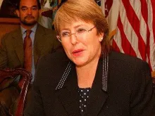 Michelle Bachelet.