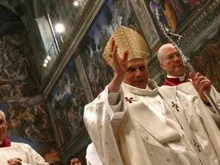   O Papa na Capela Sistina