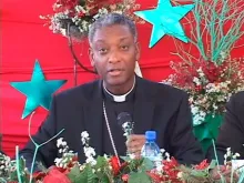   Dom Chibly Langlois, Bispo de Les Cayes e Presidente da Conferência Episcopal do Haiti (captura Youtube)