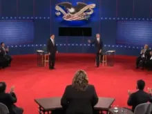 Debate presidencial da terça-feira 16 de outubro (imagem Youtube)