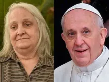 Maria Elena Bergoglio e seu irmão o Papa Francisco