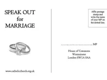 Cartão-postal para enviar aos legisladores