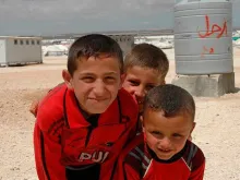 Crianças na Síria.