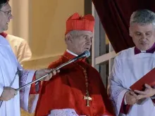  Cardena Jean Louis Tauran fazendo o anúncio do "Habemus Papam!"