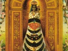 A imagem da Virgem de Loreto