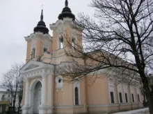 A Igreja de São Pedro e São Paulo em Novgorod, Rússia
