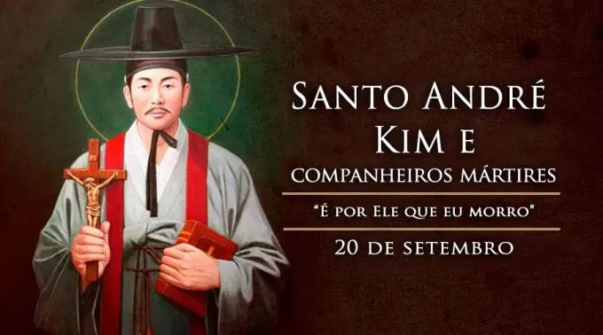 Hoje a Igreja celebra Santo André Kim e companheiros mártires na Coreia