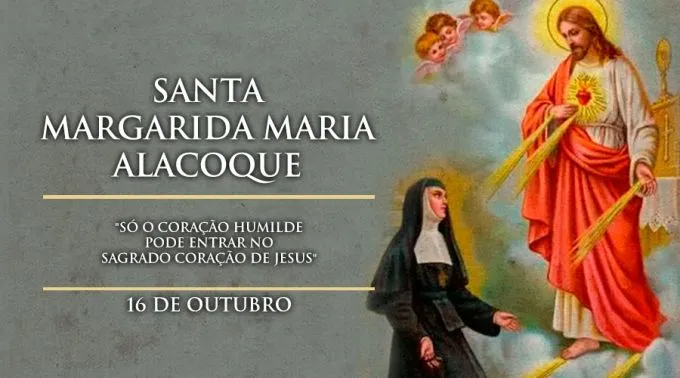 Resultado de imagem para SANTA MARGARIDA MARIA ALACOQUE