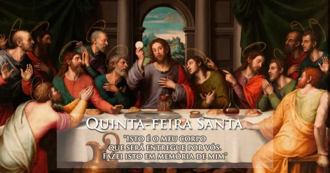 Resultado de imagem para quinta feira santa