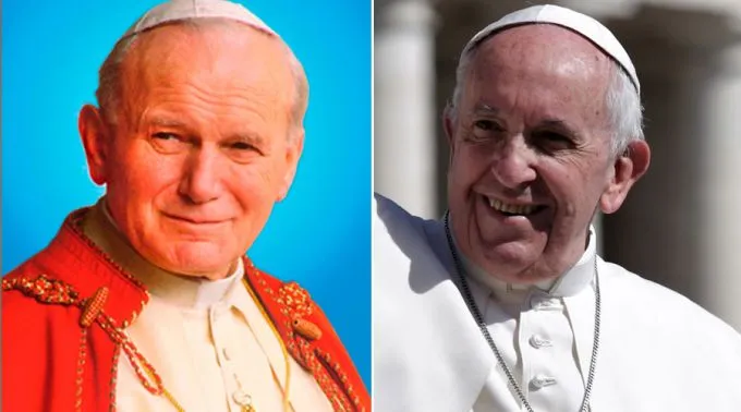 Papa Francisco: São João Paulo II deu ao mundo 2 grandes mensagens