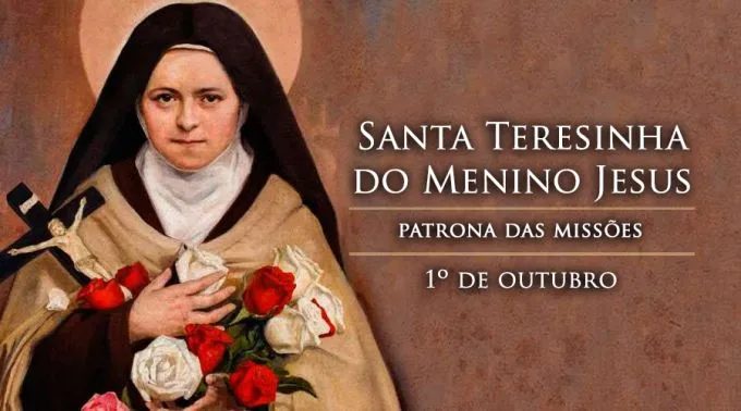 Hoje é celebrada Santa Teresinha do Menino Jesus, doutora da Igreja