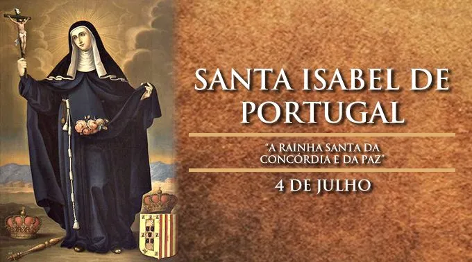 Hoje é celebrada Santa Isabel de Portugal, rainha da concórdia e ...