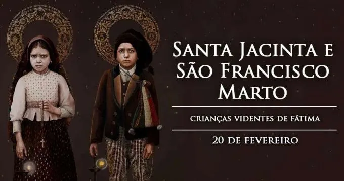 Resultado de imagem para Festa Litúrgica dos Santos Francisco e Jacinta Marto