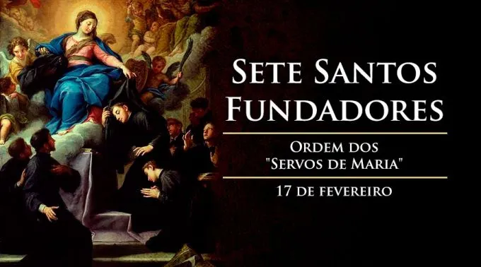 Resultado de imagem para OS SETE FUNDADORES DA ORDEM DOS SERVITAS - SÉCULO XIII